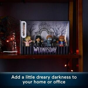 Fisher Price - Little People Collector Wednesday Special Edition Set - 4 Figures